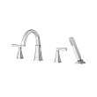 Edgemere(R) Bathtub Faucet With Lever Handles and Personal Shower for Flash(R) Rough-In Valve, T018901.002