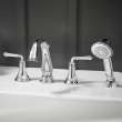 Delancey(R) Bathtub Faucet With Lever Handles and Personal Shower for Flash(R) Rough-In Valve, T052901.002