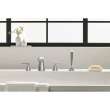 Aspirations 4-Hole 2-Handle Deck Mount Roman Tub Faucet With Lever Handles and Personal Shower, T061901.002