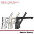 Aspirations 4-Hole 2-Handle Deck Mount Roman Tub Faucet With Lever Handles and Personal Shower, T061901.243