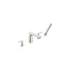 Aspirations 4-Hole 2-Handle Deck Mount Roman Tub Faucet With Lever Handles and Personal Shower, T061901.295