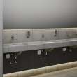 Serin(R) Touchless Wall-Mount Trim, Base Model, 0.35 gpm/1.3 Lpm, T06B316.002