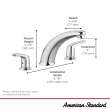 Colony(R) PRO Bathtub Faucet Trim With Lever Handles for Flash(R) Rough-In Valve, T075920.243