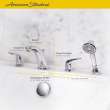 Colony(R) PRO Bathtub Faucet Trim With Lever Handles and Personal Shower for Flash(R) Rough-In Valve, T075921.002