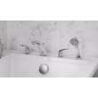 Colony(R) PRO Bathtub Faucet Trim With Lever Handles and Personal Shower for Flash(R) Rough-In Valve, T075921.002