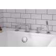 Studio(R) S Bathtub Faucet With Lever Handles and Personal Shower for Flash(R) Rough-In Valve, T105901.002