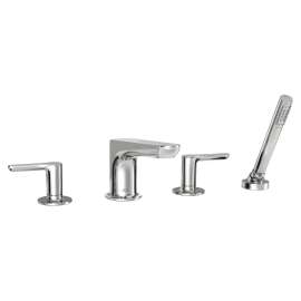Studio(R) S Bathtub Faucet With Lever Handles and Personal Shower for Flash(R) Rough-In Valve, T105901.002