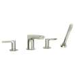Studio(R) S Bathtub Faucet With Lever Handles and Personal Shower for Flash(R) Rough-In Valve, T105901.295