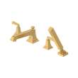 Town Square(R) S Bathub Faucet With Lever Handles and Personal Shower for Flash(R) Rough-in Valve, T455901.GN0