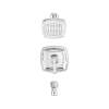 Edgemere(R) 2.5 gpm/9.5 L/min Tub and Shower Trim Kit With Showerhead, Double Ceramic Pressure Balance Cartridge With Lever Handle, TU018502.002