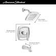 Edgemere(R) 1.8 gpm/6.8 L/min Tub and Shower Trim Kit With Water-Saving Showerhead, Double Ceramic Pressure Balance Cartridge With Lever Handle, TU018508.243