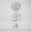 Delancey(R) 1.8 gpm/6.8 L/min Tub and Shower Trim Kit With Water-Saving 4-Function Showerhead and Lever Handle, TU052508.002