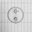 Delancey(R) 2-Handle Integrated Shower Diverter Trim Only, TU052740.002