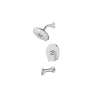 Aspirations 1.8 gpm/6.8 L/min Tub and Shower Trim Kit With Water-Saving Showerhead and Double Ceramic Pressure Balance Cartridge With Lever Handle, TU061508.002