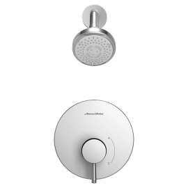 Serin(R) 1.75 gpm/6.6 L/min Tub and Shower Trim Kit With Water-Saving 3-Function Shower Head, Double Ceramic Pressure Balance Cartridge With Lever Handle, TU064507.002