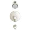 Serin(R) 1.75 gpm/6.6 L/min Tub and Shower Trim Kit With Water-Saving 3-Function Shower Head, Double Ceramic Pressure Balance Cartridge With Lever Handle, TU064508.295