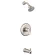 Colony(R) PRO 1.75 gpm/6.6 L/min Tub and Shower Trim Kit With Water-Saving Showerhead, Double Ceramic Pressure Balance Cartridge With Lever Handle, TU075508.295