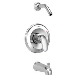 Colony(R) PRO Tub and Shower Trim Kit Less Showerhead, Double Ceramic Pressure Balance Cartridge With Lever Handle, TU075508XH.002