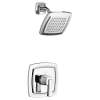 Townsend(R) 2.5 gpm/9.5L/min Shower Trim Kit With Rain Showerhead, Double Ceramic Pressure Balance Cartridge With Lever Handle, TU353501.002