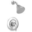 Reliant 3(R) 2.5 gpm/9.5 L/min Shower Trim Kit With Showerhead, Double Ceramic Pressure Balance Cartridge With Lever Handle, TU385501.002