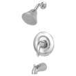 Reliant 3(R) 2.5 gpm/9.5 L/min Tub and Shower Trim Kit With Showerhead, Double Ceramic Pressure Balance Cartridge With Lever Handle, TU385502.002