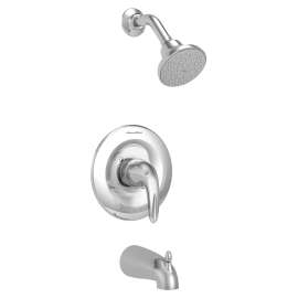 Reliant 3(R) 1.75 gpm/6.6 L/min Tub and Shower Trim Kit With Double Ceramic Pressure Balance Cartridge With Lever Handle, TU385508.002