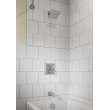 Town Square S 2.5 gpm/9.5 L/min Tub and Shower Trim Kit With Single Function Showerhead, Double Ceramic Pressure Balance Cartridge With Lever Handle, TU455502.002