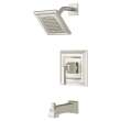 Town Square S 2.5 gpm/9.5 L/min Tub and Shower Trim Kit With Single Function Showerhead, Double Ceramic Pressure Balance Cartridge With Lever Handle, TU455502.295