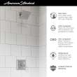 Town Square S 1.75 gpm/6.8 L/min Shower Trim Kit With Water-Saving Showerhead, Double Ceramic Pressure Balance Cartridge With Lever Handle, TU455507.295
