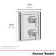 Town Square(R) S 2-Handle Integrated Shower Diverter Trim Only, TU455740.243