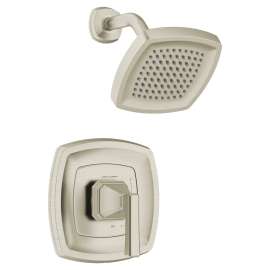 Crawford 1.8 gpm/6.8 L/min Shower Trim Kit With Water-Saving Showerhead, Double Ceramic Pressure Balance Cartridge With Lever Handle, TU612507.295