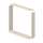 48in x 48in x 7-1/4in Window Trim Kit, in Lunar