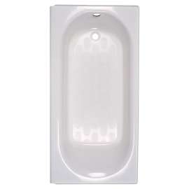 Princeton® Americast® 60 X 30-Inch Integral Apron Bathtub With Left-Hand Outlet, 2390202.020
