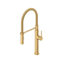Studio® S Semi-Pro Pull-Down Dual Spray Kitchen Faucet With Spring Spout, 4803350.Gn0