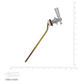 Heritage Left Hand Toilet Trip Lever Assembly, 738837-0020A