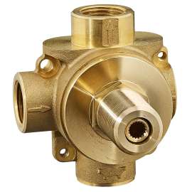2-Way In-Wall Diverter Rough-In Valve With 2 Discrete Functions, R422