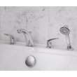 Colony® Pro Bathtub Faucet Trim With Lever Handles And Personal Shower For Flash® Rough-In Valve, T075921.002