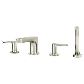 Studio® S  Bathtub Faucet With Lever Handles And Personal Shower For Flash® Rough-In Valve, T105901.295