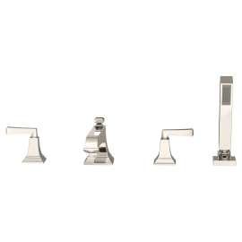 Town Square® S Bathub Faucet With Lever Handles And Personal Shower For Flash® Rough-In Valve, T455901.013