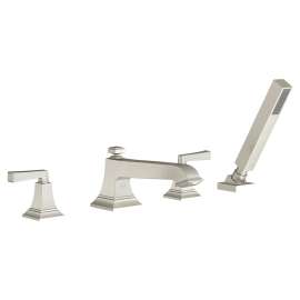 Town Square® S Bathub Faucet With Lever Handles And Personal Shower For Flash® Rough-In Valve, T455901.295