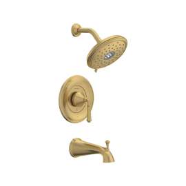 Delancey® 1.8 Gpm/6.8 L/Min Tub And Shower Trim Kit With Water-Saving 4-Function Showerhead And Lever Handle, Tu052508.Gn0