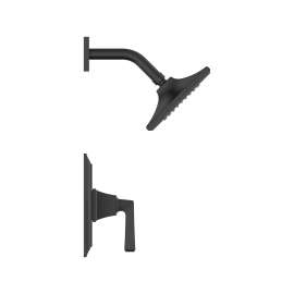 Town Square S 1.75 Gpm/6.8 L/Min Shower Trim Kit With Water-Saving Showerhead, Double Ceramic Pressure Balance Cartridge With Lever Handle, Tu455507.243