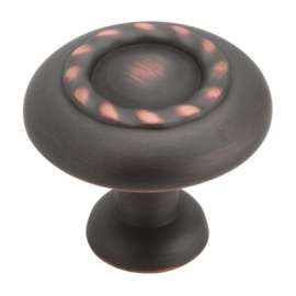Natures Spendor BP1585-ORB Knob 1-1/4-in Round in Oil Rubbed Bronze