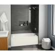 6032CTMINR-BI 60 in X 32 in x 18 in Soaking Bathtub with Right Hand Drain in Biscuit