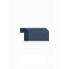 96-in Angled Light Rail Molding, Navy Blue, ALRM-NB