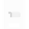 96-in Angled Light Rail Molding, White, ALRM-WH