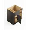 39-in x 24-in x 35-in Ready To Assemble Slim Shaker Blind Base Cabinet, Smokey Grey, BBC42-RTA-FR02-SG