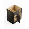 39-in x 24-in x 35-in Ready To Assemble Shaker Blind Base Cabinet, Smokey Grey, BBC42-RTA-FR01-SG