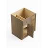 39-in x 24-in x 35-in Ready To Assemble Shaker Blind Base Cabinet, Tan Wood, BBC42-RTA-FR01-TW