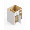 39-in x 24-in x 35-in Ready To Assemble Shaker Blind Base Cabinet, White, BBC42-RTA-FR01-WH